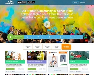 Screenshot Spontacts.com