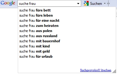 Google Suche Frau